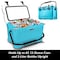Serenelife Portable Cooler Box - Holds Up to 63 Cans, Keeps Ice Up to 5 Days, Heavy-Duty 25-Quart (Blue) SLCB25BL - alternate 1
